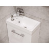 Комплект CERSANIT LARA 40 белая раковина COMO 40 смеситель CARI сифон дозатор 64179